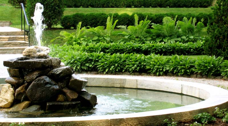 fuente de jardin